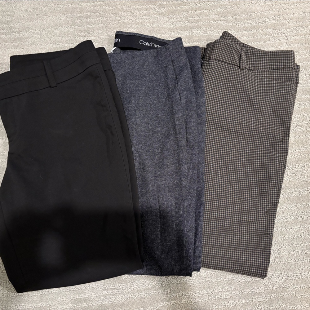 Calvin Klein and The Limited Casual Pants Size 10 Large